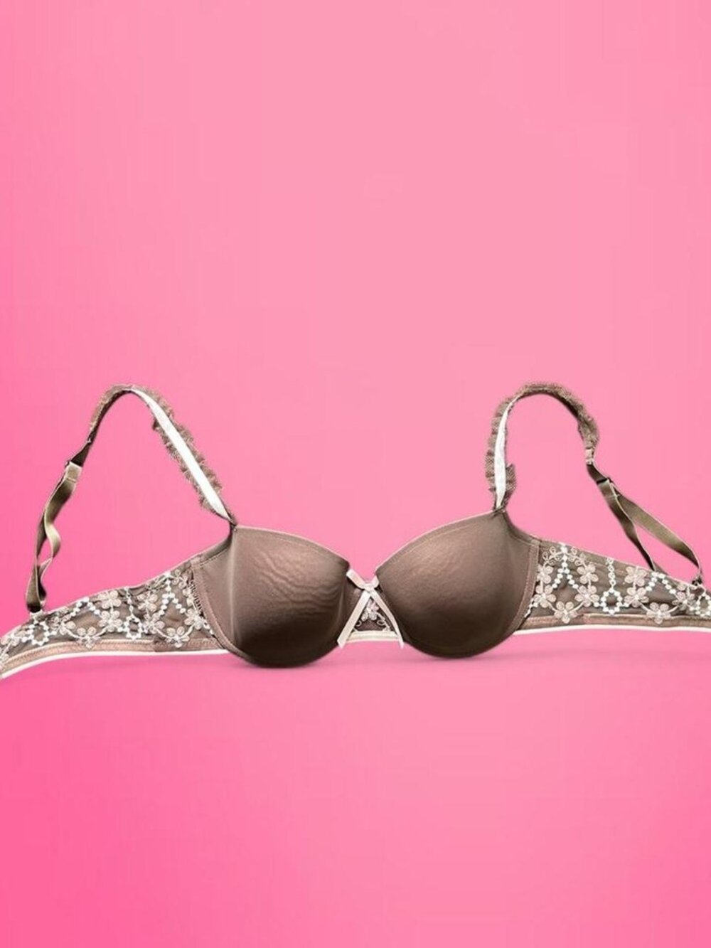 Vintage Chantelle French lace bra